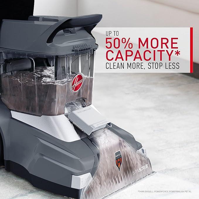 Hoover Powerscrub XL Pet Carpet Cleaner Machine, Upright Shampooer, FH68050, Black - NeatNest