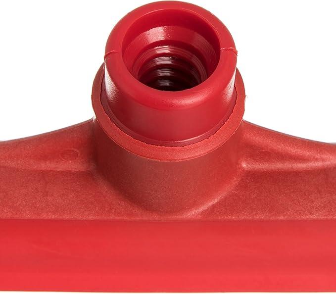 SPARTA 3656705 Plastic Floor Squeegee, Shower Squeegee, Heavy Duty Squeegee With Rubber Blade For Windows, Glass, Shower Doors, Floors, Windshields, 20 Inches, Red - NeatNest