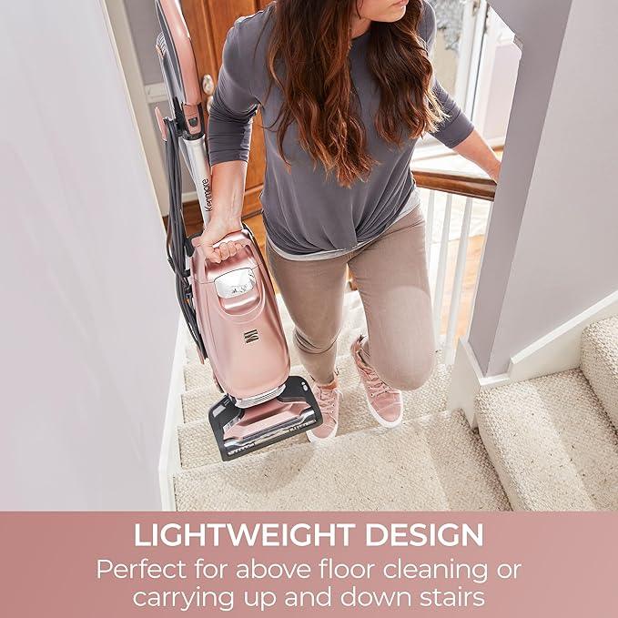 Kenmore BU4050 Intuition Bagged Upright Vacuum, liftup Cleaner with Hair Eliminator brushroll, pet Handi-Mate for Carpet, Hard Floor, Rose Gold - NeatNest