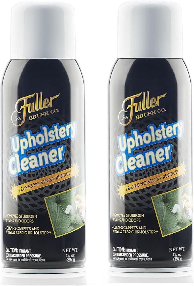 Fuller Brush Upholstery Cleaner – Foaming Multi-Surface Spray for Fabric, Carpet, Vinyl & Car Seats – Removes Stains & Odors Without Residue – Restores & Refreshes – 22 oz (Pack of 2) - NeatNest
