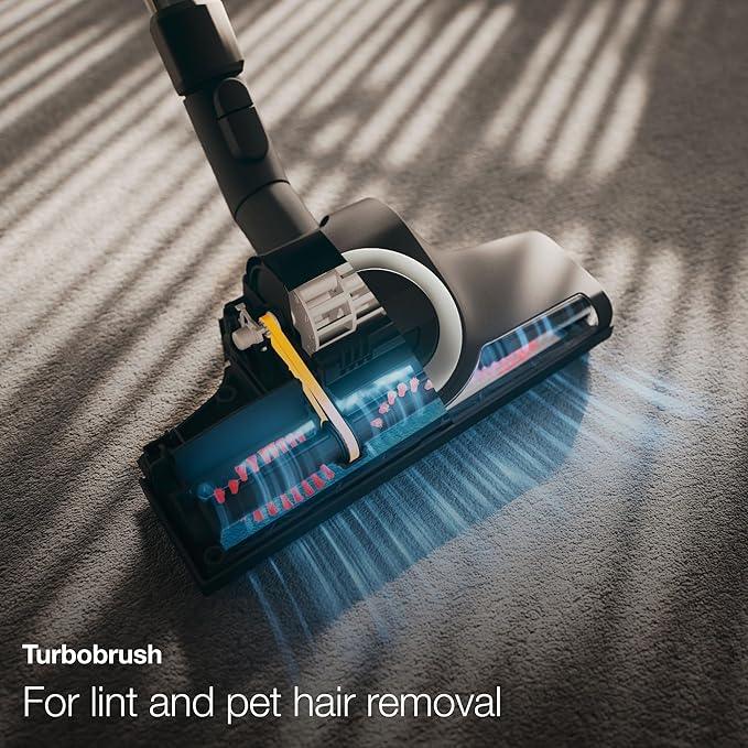 Miele Classic C1 Turbo Team Bagged Canister Vacuum, Tech Blue - Portable, Household - NeatNest