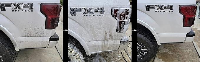 Wash Chems Pro 50 Touchless Car Wash Detergent Soap Concentrate No Brushing, Commercial Grade Professional Auto Foam Cleaner Also Great for Trucks & Tractors - NeatNest