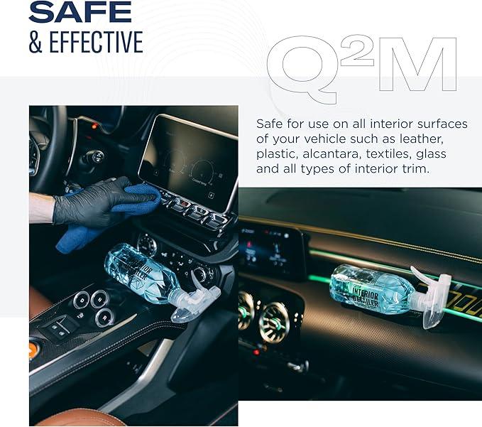 Gyeon Interior Detailer All‑Surface Car Interior Cleaner Safe on Leather Plastic Textiles Vinyl Dashboard Screen Trim Purify Matte Finish No Shine Residue - NeatNest