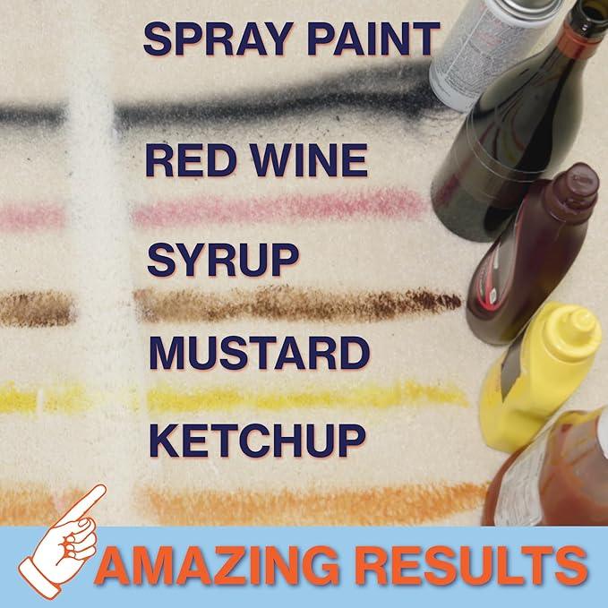 Whip It Cleaner, Multi Purpose Stain Remover Professional Strength Spray, Plant Based Enzyme Cleaner, Cleaning Food, Coffee, Wine, Baby Stains, Pet Stains, Over 500 uses, Made in USA, 32 OZ - NeatNest