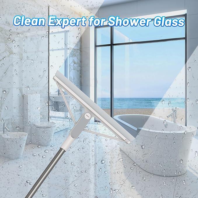 KOLLIEE Replacement Rubber Squeegee Broom Blade Window Squeegee Blade 2 Pack - NeatNest