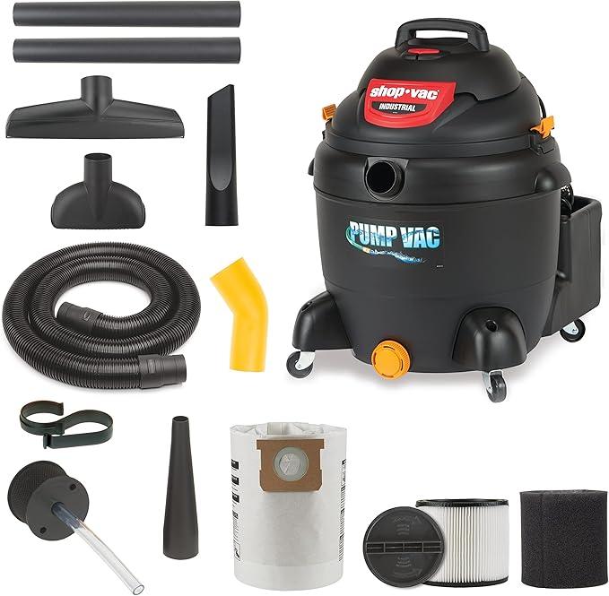 Shop-Vac 9601806 18 Gallon Wet/Dry Utility Vacuum, 6.0 Peak HP, 2.5 Inch Diameter x 8 Foot Hose, 20 Foot Cord, Design For Powerful Suction - NeatNest