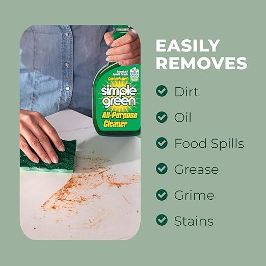 Simple Green All-Purpose Cleaner Spray and Refill, Green, 3 Piece Set, Original, 1 Count - NeatNest