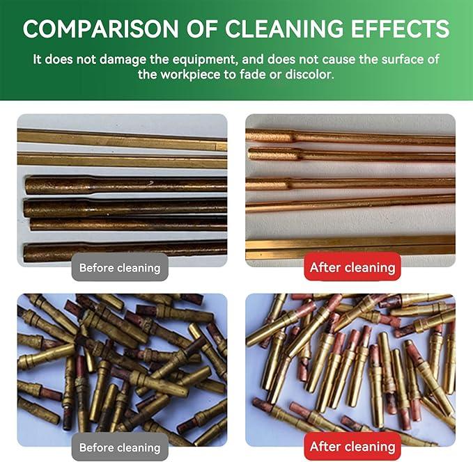 Copper Cleaner & Rust Remover & Polish - 3-in-1 Formula Action Fast-Acting Removes Rust, Oxidation and Restores Shine | Professional Grade Brass Cleaner Safe for Various Copper Products (3.8kg) - NeatNest
