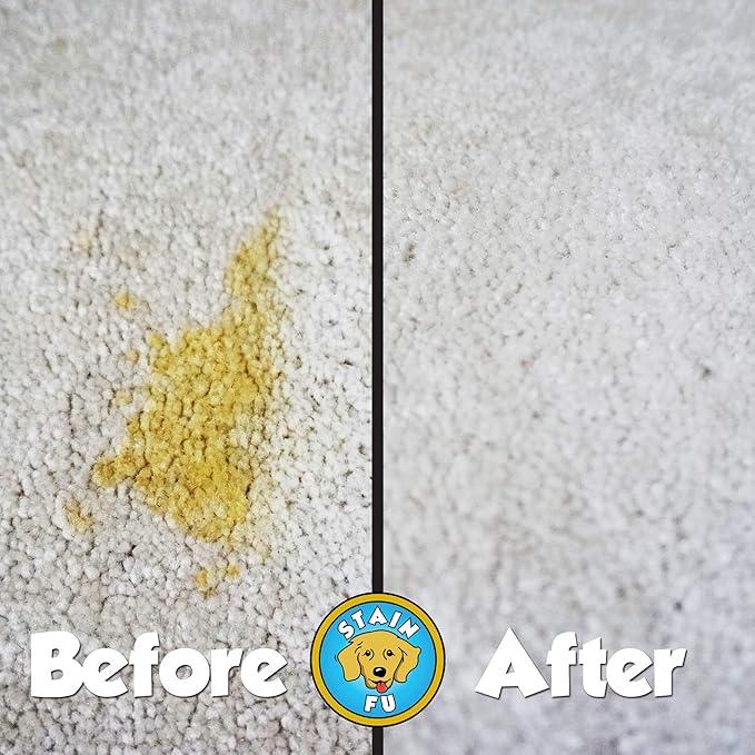 Pro Strength Carpet Odor & Stain Remover Works Like Magic in a Bottle on Tough Urine Feces Vomit and Even red Wine Too! 24 fl.oz - NeatNest