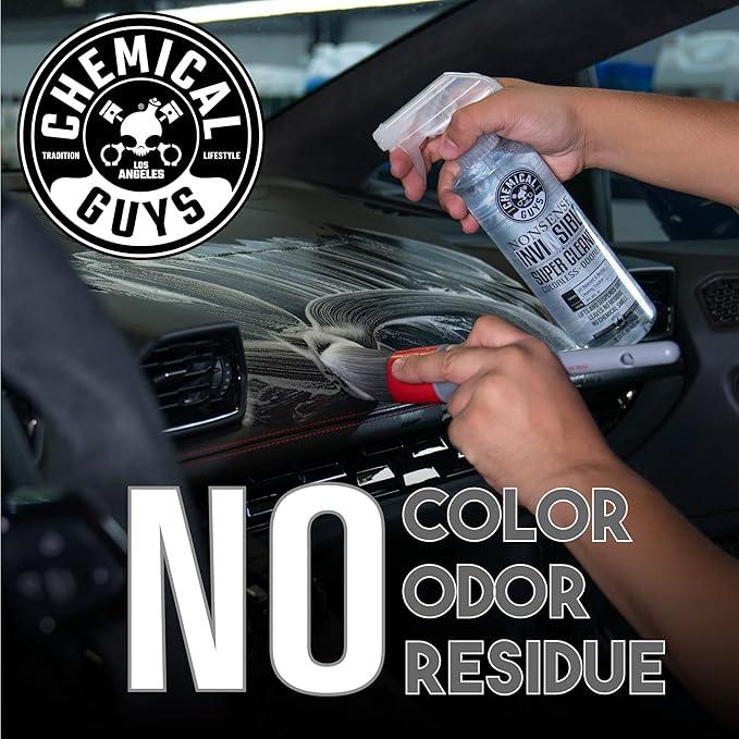 Chemical Guys Nonsense Colorless & Odorless All Surface Cleaner - Interior Cleaner, Safe for Vinyl, Rubber, Plastic, Carpet, and Upholstery, pH Balanced, Residue-Free, Unscented, 1 Gallon (128 fl oz) - NeatNest