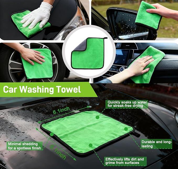 7PCS Car Wheel Brush Kit – XINDELL Rim & Tire Cleaning Brush Set, Scratch-Free Wheel Cleaning Kit for Cars, Rims & Tires – Auto Detailing Brush Set with Soft/Hard Bristles - NeatNest