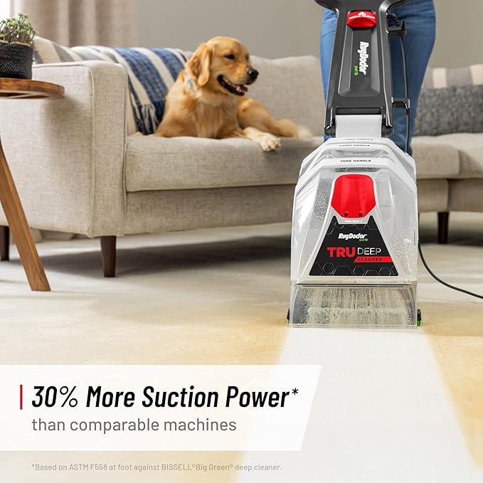 Rug Doctor Pet TruDeep Carpet Cleaner, Pet Upholstery Tool, Best-In-Class Suction Power, Dual Brush Cross-Action Technology for One-Pass Cleaning - NeatNest