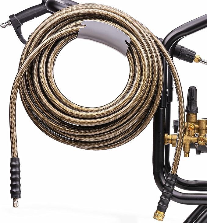 Simpson Cleaning PS60869 PowerShot 4000 PSI Gas Pressure Washer, 3.5 GPM AAA Triplex Pump, Honda GX270 Engine, Includes Spray Gun, Wand, 5 QC Nozzle Tips, 3/8-inch x 50-Foot Monster Hose, 49-State - NeatNest