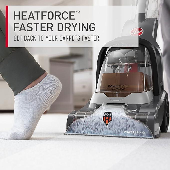 Hoover PowerDash Pet Advanced Compact Carpet Cleaner Machine with Above Floor Cleaning, Lightweight Carpet Shampooer Machine, Pair with a Hoover Carpet Cleaner Solution for a Bright, Refreshed Home - NeatNest