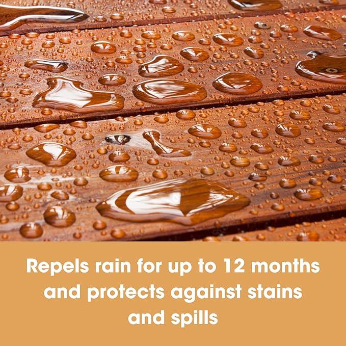 Furniture Clinic Garden Furniture Restoration Kit | For Outdoor Wood Patio Furniture Such as Teak & Other Wood Types | Clean, Remove, Brighten, Nourish, and Protect Treated and Untreated Surfaces - NeatNest