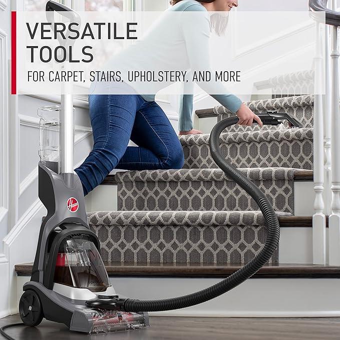 Hoover PowerDash Pet Advanced Compact Carpet Cleaner Machine with Above Floor Cleaning, Lightweight Carpet Shampooer Machine, Pair with a Hoover Carpet Cleaner Solution for a Bright, Refreshed Home - NeatNest