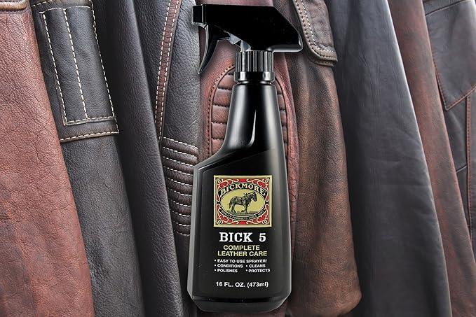 Bickmore Bick 5 Leather Cleaner & Conditioner 16oz Spray (2-Pack) Complete Leather Care - NeatNest