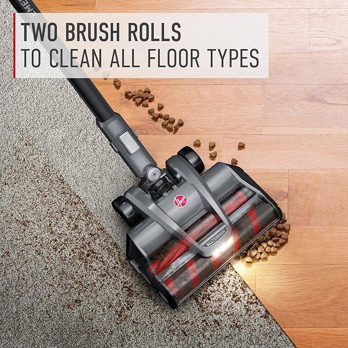 Hoover ONEPWR WindTunnel Emerge Complete Cordless Stick Vacuum Cleaner, Lightweight Stick Vac, Powerful and Quiet Cleaning, Self Standing, No Wall Mount Required, Cordless Vacuum Cleaners for Home Use - NeatNest