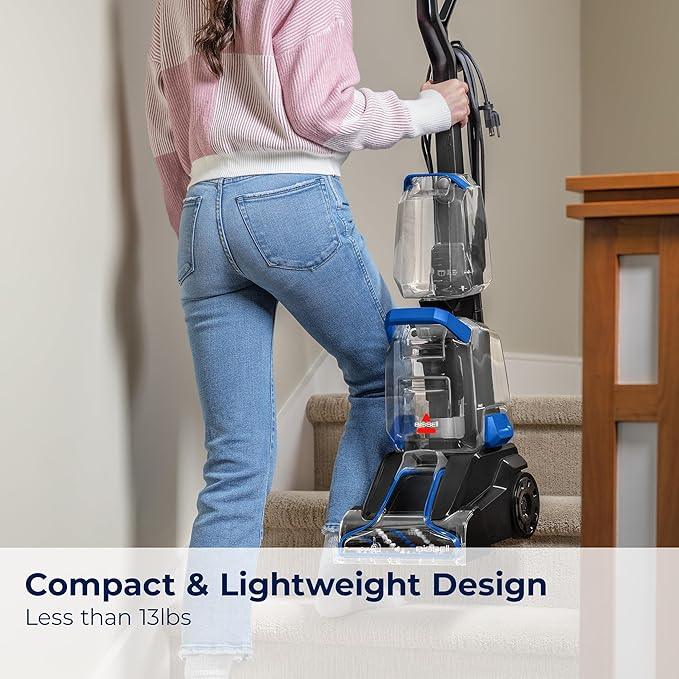 BISSELL TurboClean, Upright Carpet Cleaner, Pro Max Clean & Protect + Oxy Urine Eliminator Formula Included, 3952 - NeatNest