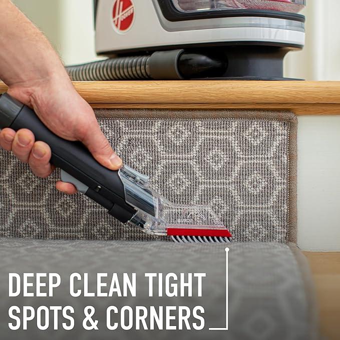 Hoover CleanSlate Plus Portable Carpet + Upholstery Spot Cleaner Machine, Powerful Suction with Versatile Tools, Pet Stain Remover, Car and Auto Detailer, Pair with Hoover Carpet Cleaner Solution - NeatNest