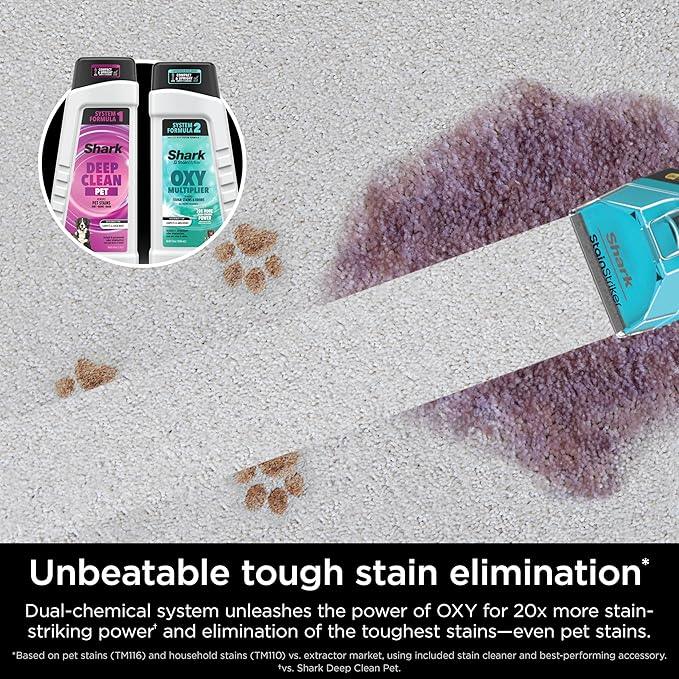 Shark Carpet Xpert Hair Pro with Stain Striker, Upright Carpet, Area Rug & Upholstery Cleaner, Carpet Shampooer, 4 Tools, Copper, EX301 - NeatNest