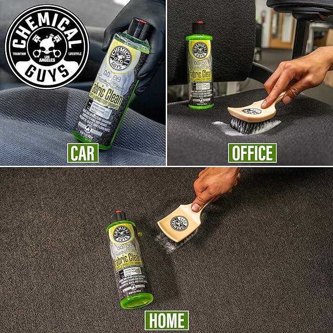 Chemical Guys CWS203 Foaming Citrus Fabric Clean Carpet & Upholstery Cleaner (Car Carpets, Seats & Floor Mats), Safe for Cars, Home, Office, & More, 128 fl oz (1 Gallon), Citrus Scent - NeatNest