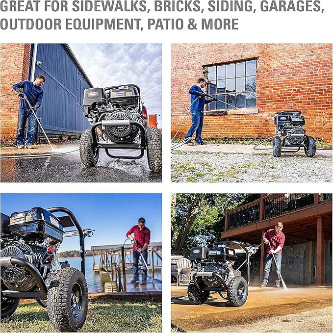 Simpson PS4240 PowerShot Gas Pressure Washer Powered by Honda GX390, 4200 PSI at 4.0 GPM, (49 State) 60456 - NeatNest