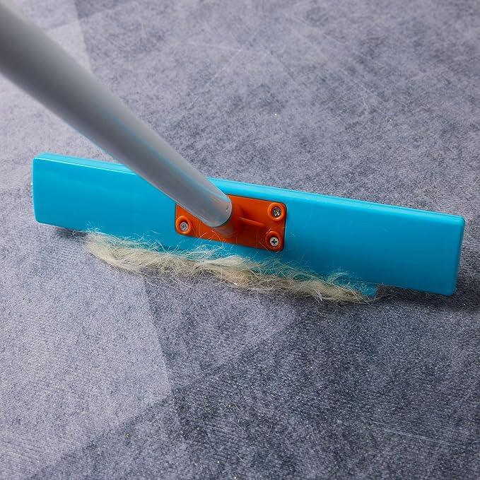 JollLax Carpet Rake-Carpet Hair Removal Tool-Carpet Rake to Fluff Carpet-Carpet Scraper Brush Rug Comb Pet Cat Fur Dog Hair Remover for Couch Furniture Carpet Broom - NeatNest