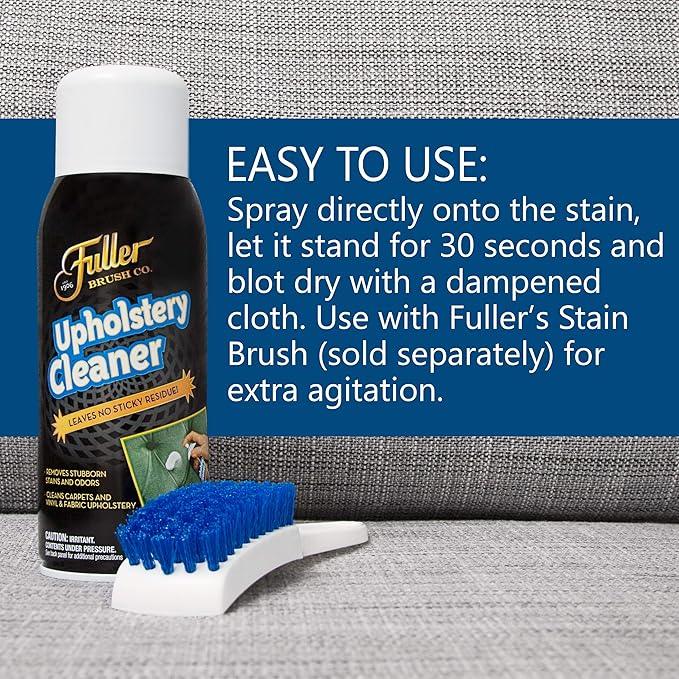 Fuller Brush Upholstery Cleaner – Foaming Multi-Surface Spray for Fabric, Carpet, Vinyl & Car Seats – Removes Stains & Odors Without Residue – Restores & Refreshes – 22 oz (Pack of 1) - NeatNest