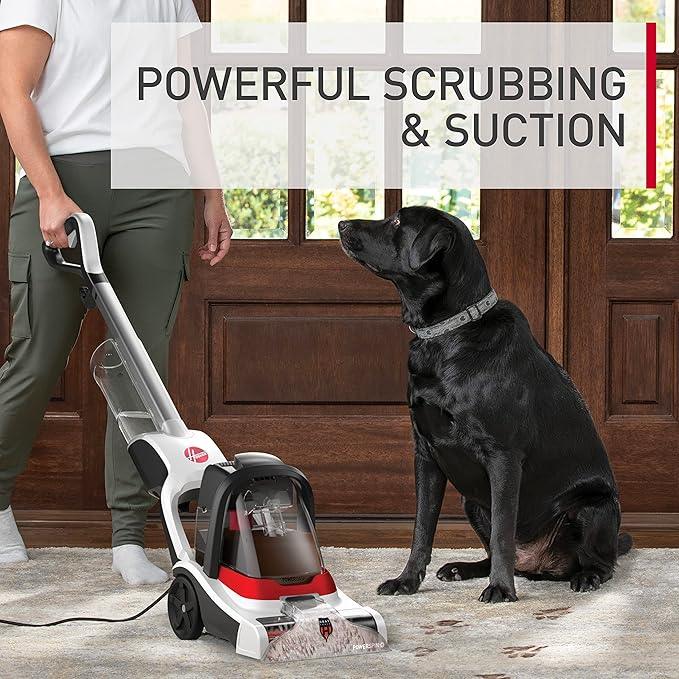 Hoover PowerDash Pet+ Compact Carpet Cleaner Machine, Lightweight Carpet Shampooer Machine, Pair with a Hoover Carpet Cleaner Solution for a Bright, Refreshed Home - NeatNest