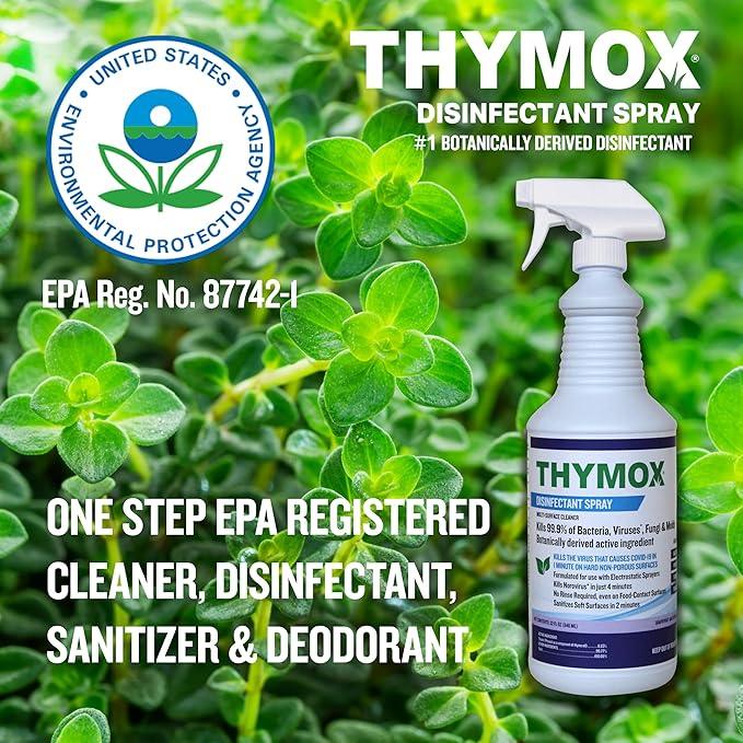 Botanical Disinfectant Spray 32 oz - All Natural Multipurpose Cleaner, Pet Friendly, Hospital Grade Disinfectant, Kitchens, Pet Hospitals, Vet Clinics, Restoration, Lemongrass Fragrance - NeatNest