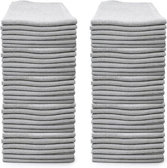 Angel-in-Armor White Terry Cloth Rags (16” x 19”) – 50lb Bulk Box of 100% Cotton Cleaning Rags – Reclaimed Towels for Plumbers, Shop Use, Janitorial, and Commercial Cleaning - NeatNest