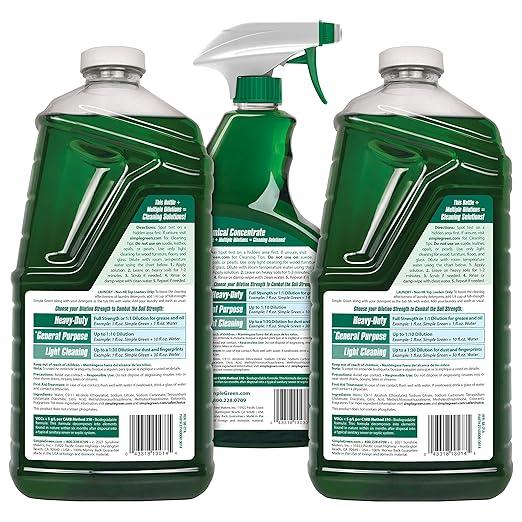 Simple Green All-Purpose Cleaner Spray and Refill, Green, 3 Piece Set, Original, 1 Count - NeatNest