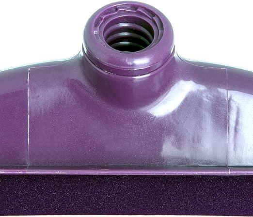 SPARTA 4156768 Plastic Double Foam Squeegee, Commercial Squeegee With Durable Contruction For Cleaning, Commercial, Residential, 18 Inches, Purple, (Pack of 6) - NeatNest