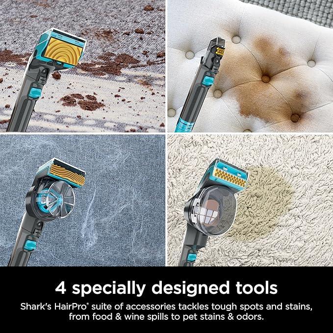 Shark Carpet Xpert Hair Pro with Stain Striker, Upright Carpet, Area Rug & Upholstery Cleaner, Carpet Shampooer, 4 Tools, Copper, EX301 - NeatNest